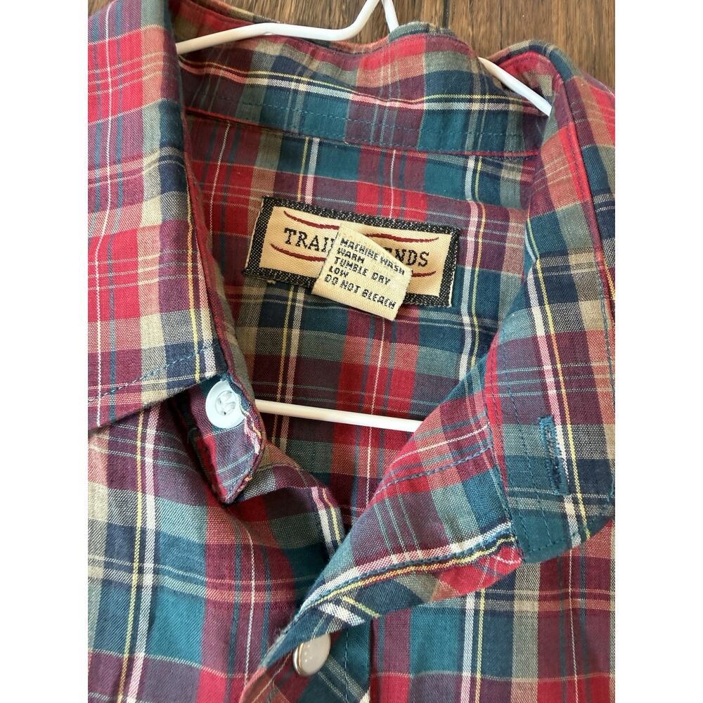 Trail Legends Pearl Snap Shirt Size Medium - Picture 5 of 6